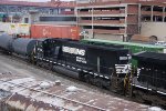 Ex-Conrail SD60M Trails on NS 12G - 4/22/2011